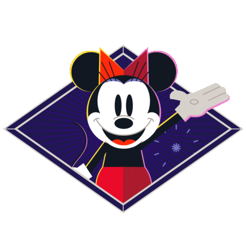 Minnie Mouse Animation Sticker by Disney