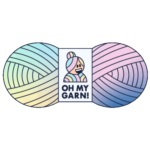 Oh My Garn! Sticker