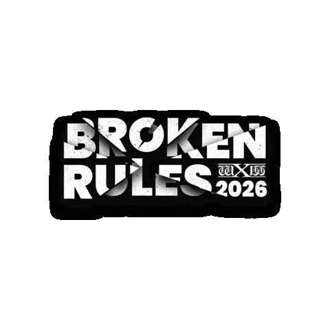 Broken Rules Sticker by wXw Wrestling