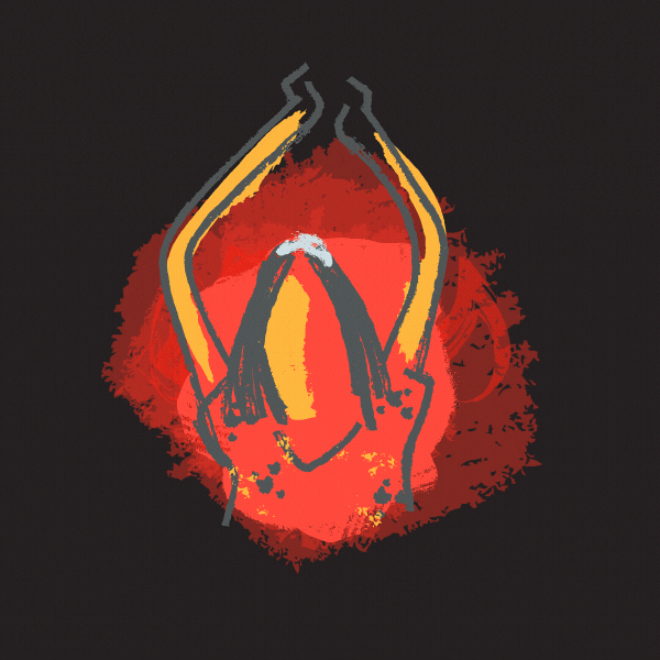 Burning Frame By Frame GIF