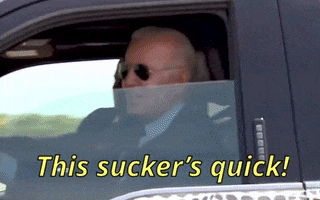 Driving Joe Biden GIF by GIPHY News