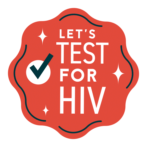 Test Power Sticker by Let's Stop HIV Together