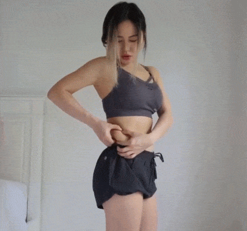 Giphy - Abs Muffin Top GIF by Chloe Ting