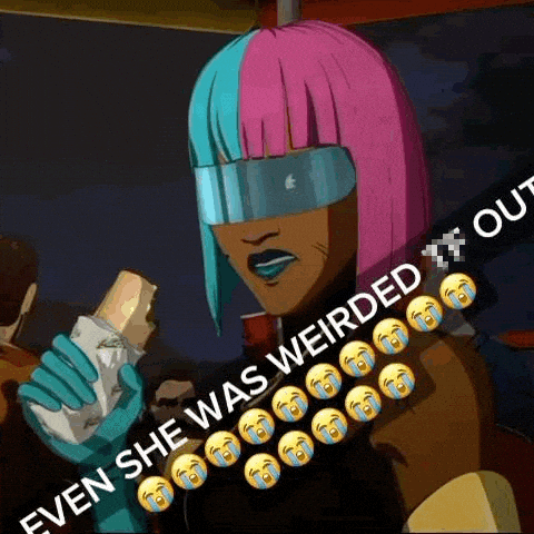 Disgusted Side Eye GIF