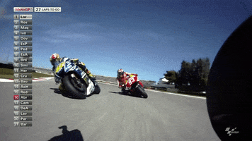 Marc Marquez Racing GIF by MotoGP