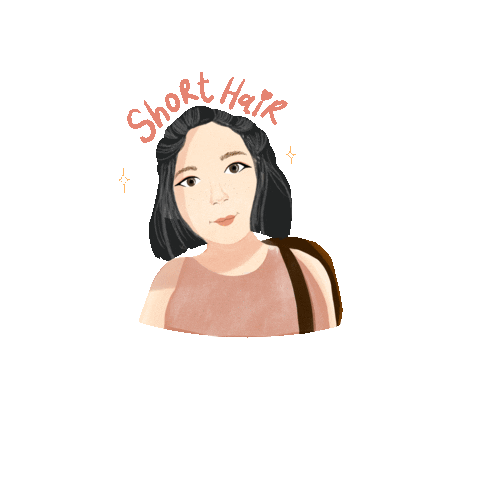 Girl Sticker