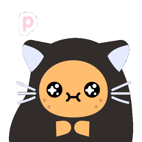 Cat Please Sticker by Noodoll