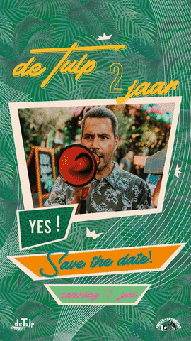 Detulp2Jaar GIF by deTulpAmsterdam