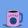 Vote early Texas mug