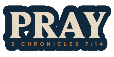 Pray Sticker