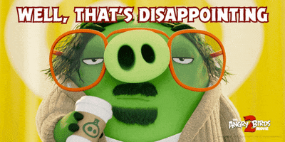 disappointed GIF by Angry Birds Movie
