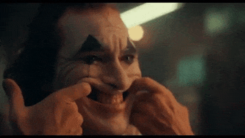 The Joker Smile GIF by THEOTHERCOLORS