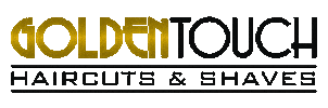 Golden Touch Haircuts & Shaves Sticker