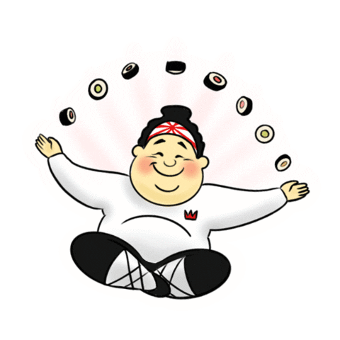 Food Delivery Sticker by kingsushi