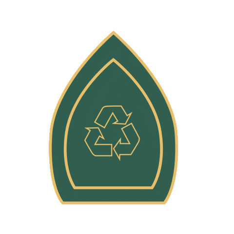 Santa Recycle Sticker by Branding a Better World