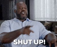 Ice Cube Shut Up Gif By Awkward Daytime Tv Find Share On Giphy