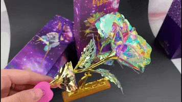 Gold Rose GIF