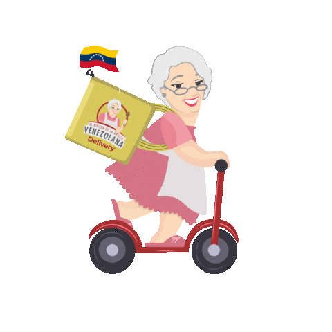 El rincón de la abuela Venezolana Sticker