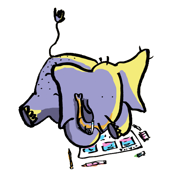 Elephant Sticker
