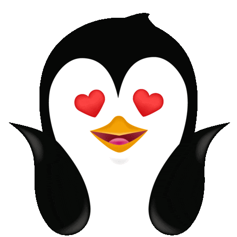 Penguin Love Sticker by PreGel