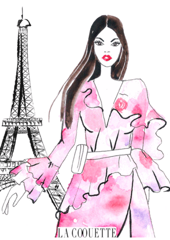 Paris Fashion Week Sticker by La Coquette Italienne