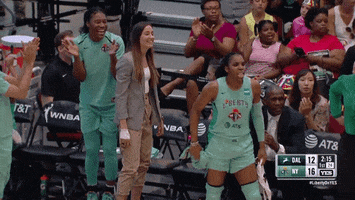 Excited New York GIF by WNBA