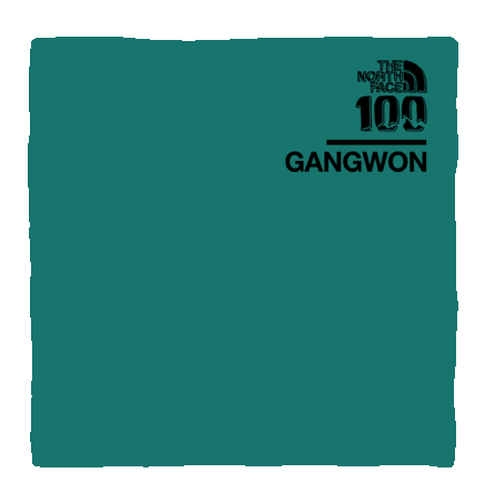 Trail Running Sticker by TNF100_GANGWON