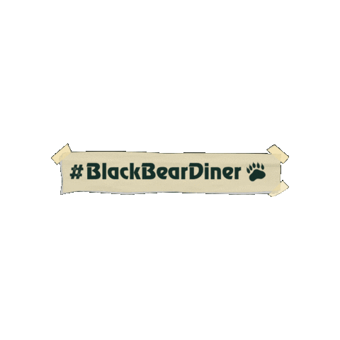 Bear Eat Sticker by BlackBearDiner