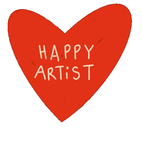 Happy Art Sticker by Garanceenpapier