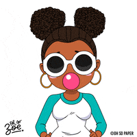 Sassy African American GIF by Oh So Paper