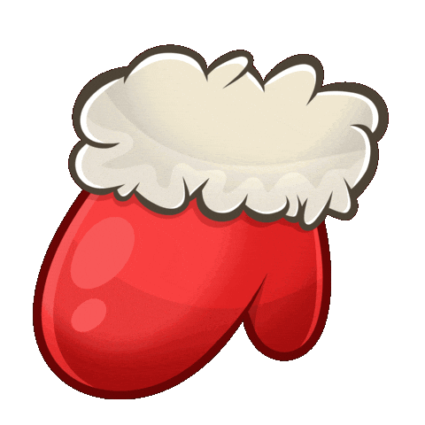 Christmas Mitten Sticker