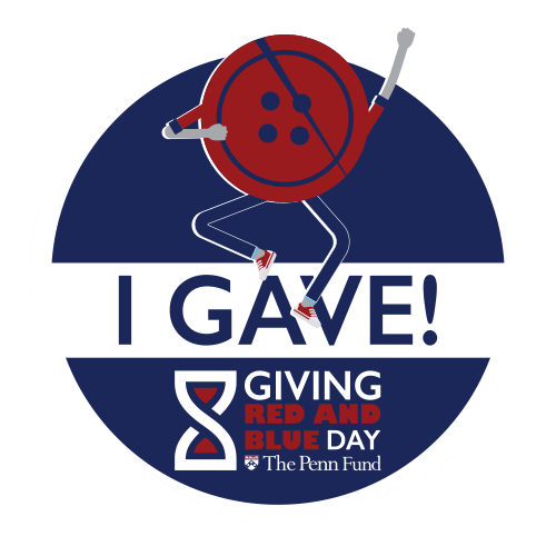 Giving Sticker by The Penn Fund