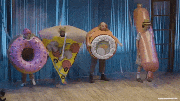 Hot Dog Pizza GIF by National Theatre
