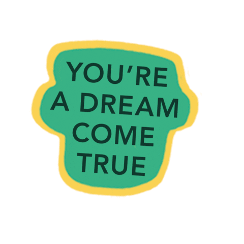 Dream Come True Dog Sticker by Grupo Alfoz