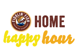 Happy Hour Drinking Sticker by Fiddlin' Fish Brewing Company