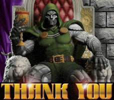 Dr Doom Thank You GIF