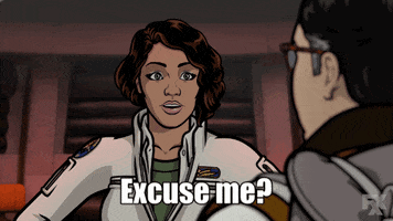 Excuse Me What GIF by Archer