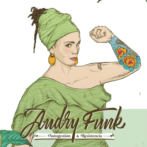 Audry Funk Sticker