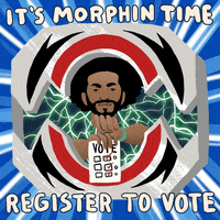 Morph Power Rangers GIF by #GoVote