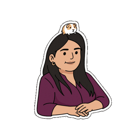 Happy Girl Sticker by Brifly