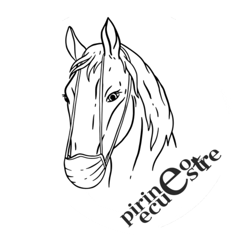 Horse Sticker by Pirineo Ecuestre