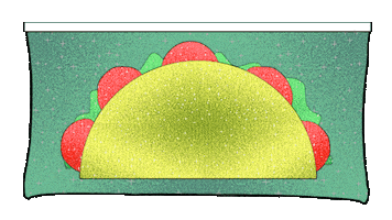 Fiesta Taco Tuesday Sticker