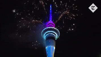 fireworks new years happy new years GIF