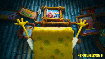Spongebob Squarepants Ut Oh GIF by The SpongeBob Movie: Sponge On The Run