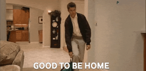 Good To Be Home GIF by swerk - Find & Share on GIPHY