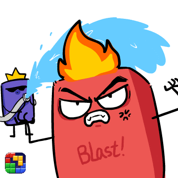 Firefighter Dont Be Angry Sticker