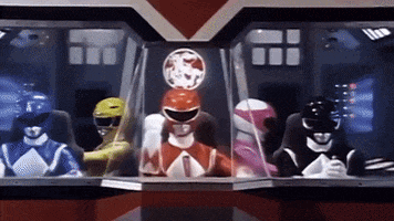 mighty morphin power rangers fist pump GIF by Power Rangers