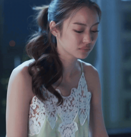 Sad Lady M GIF