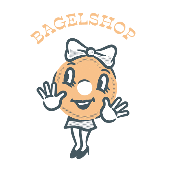Bagelshop Sticker