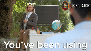 Old Spice Teacher GIF by DrSquatchSoapCo